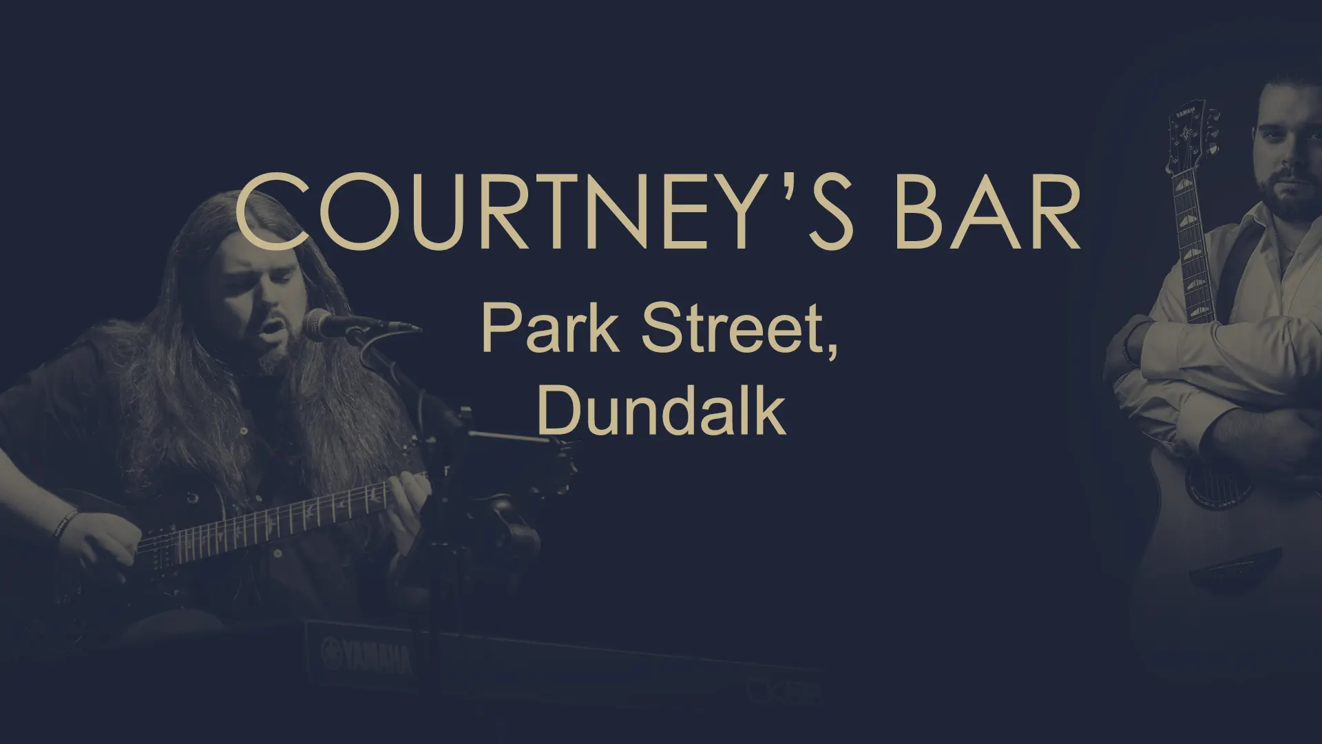 Courtney's Bar, Park Street, Dundalk. Trevor Thompson Live